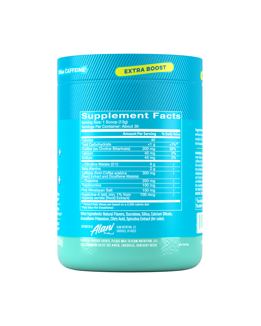 Pre-Workout Powder - Blue Raspberry