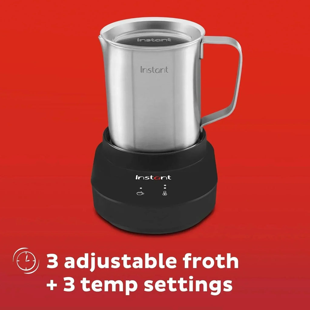 Instant Pot Instant Magic Froth 9-in-1 Electric Milk Steamer And Frother, 17oz Stainless Steel Pitcher