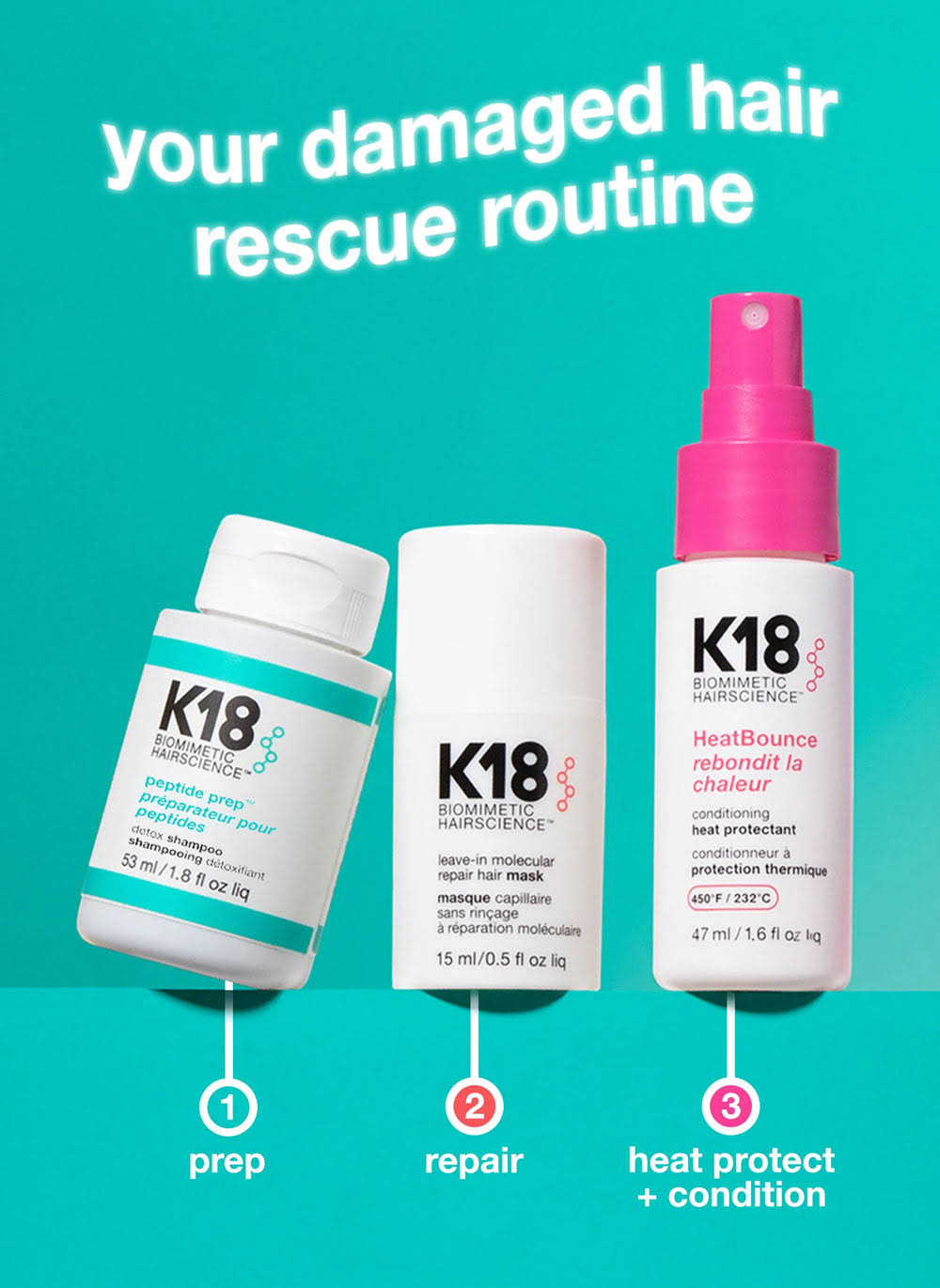 Damaged Hair Care Mini Set