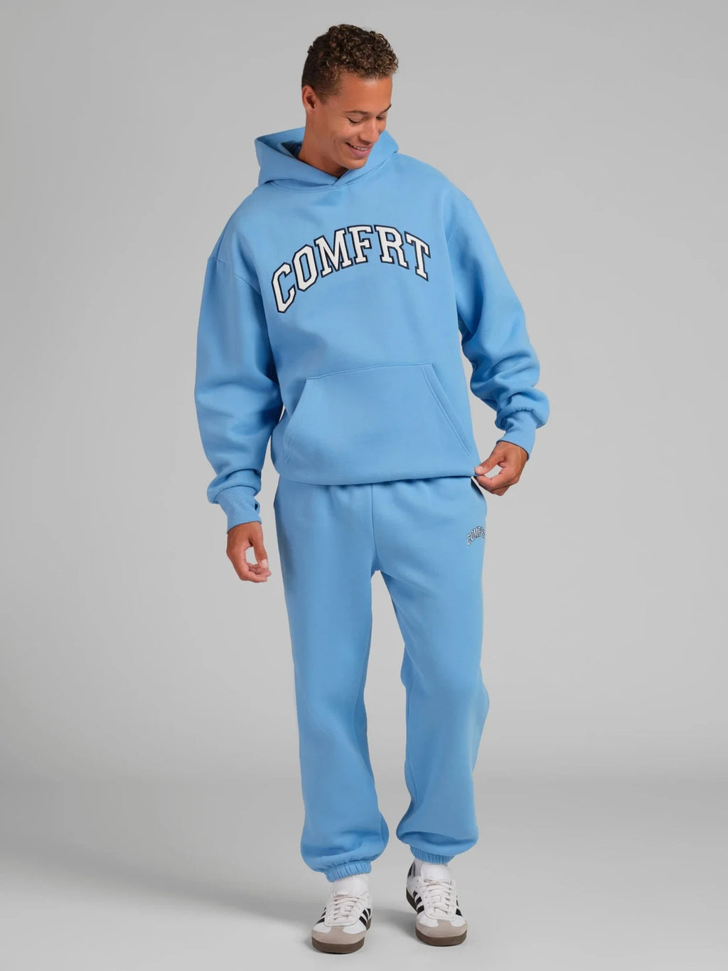 Logo Jogger Sweatpants - Paris Blue