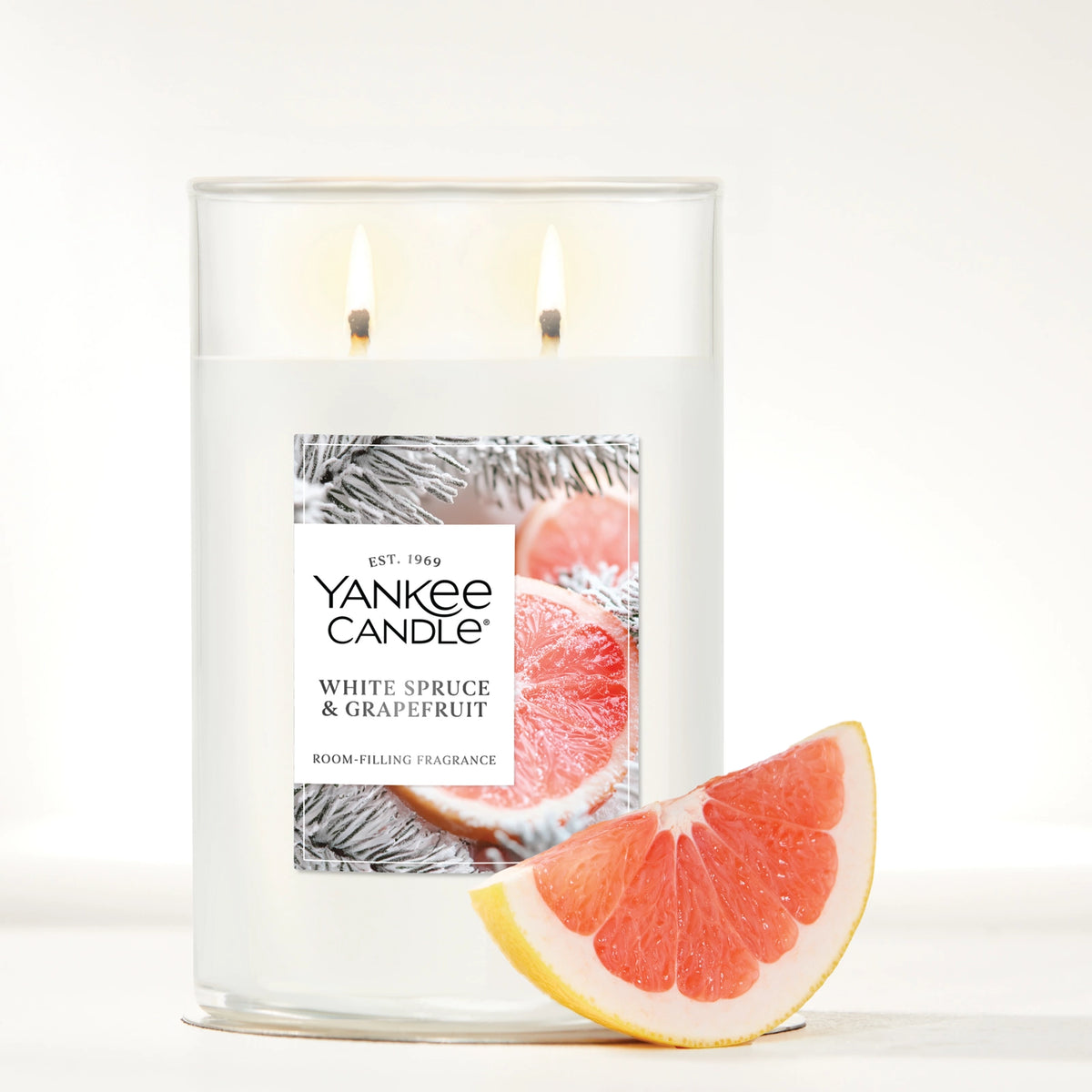 Large Tumbler Candle - Spruce Grapefruit