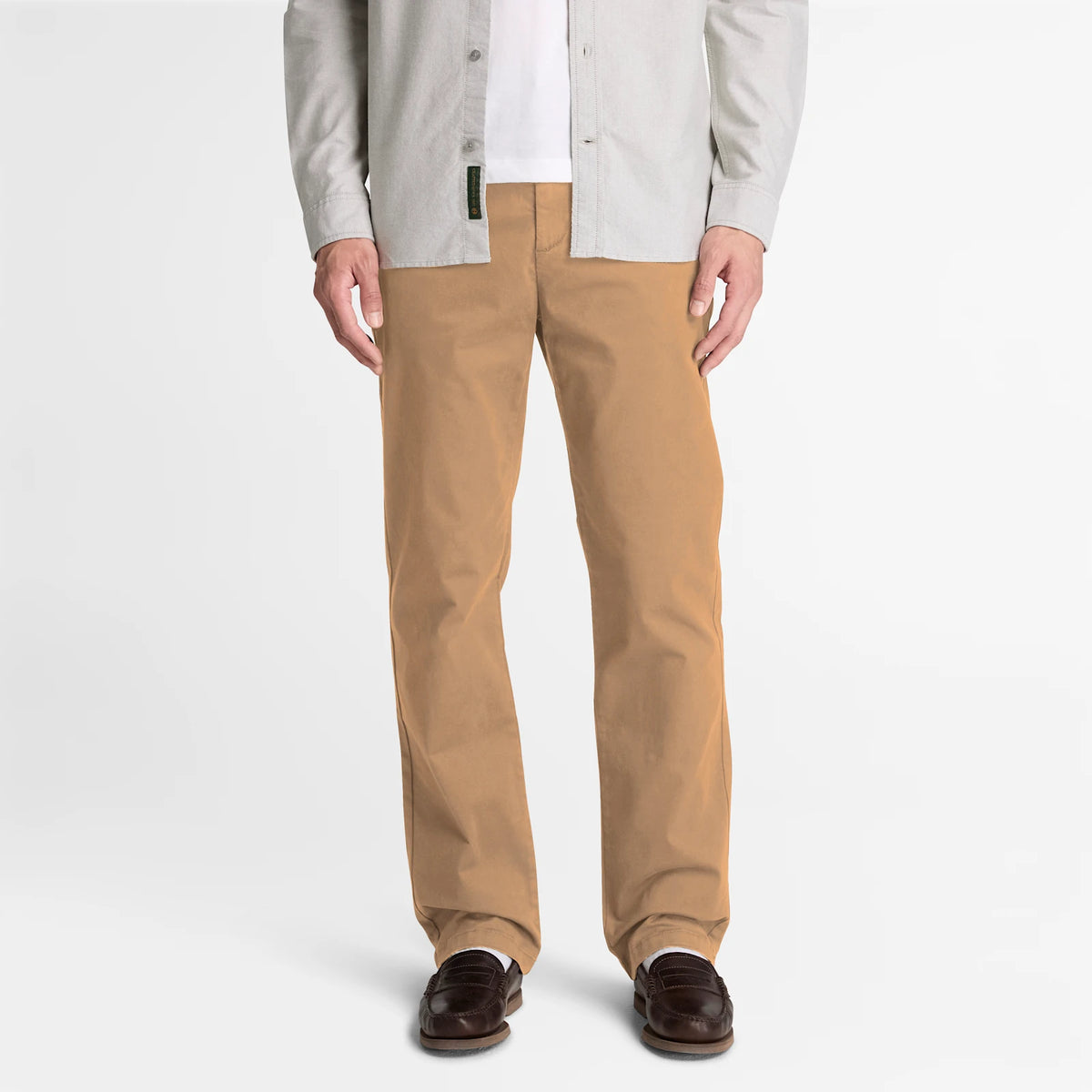 Men's Straight Twill Chino Pants