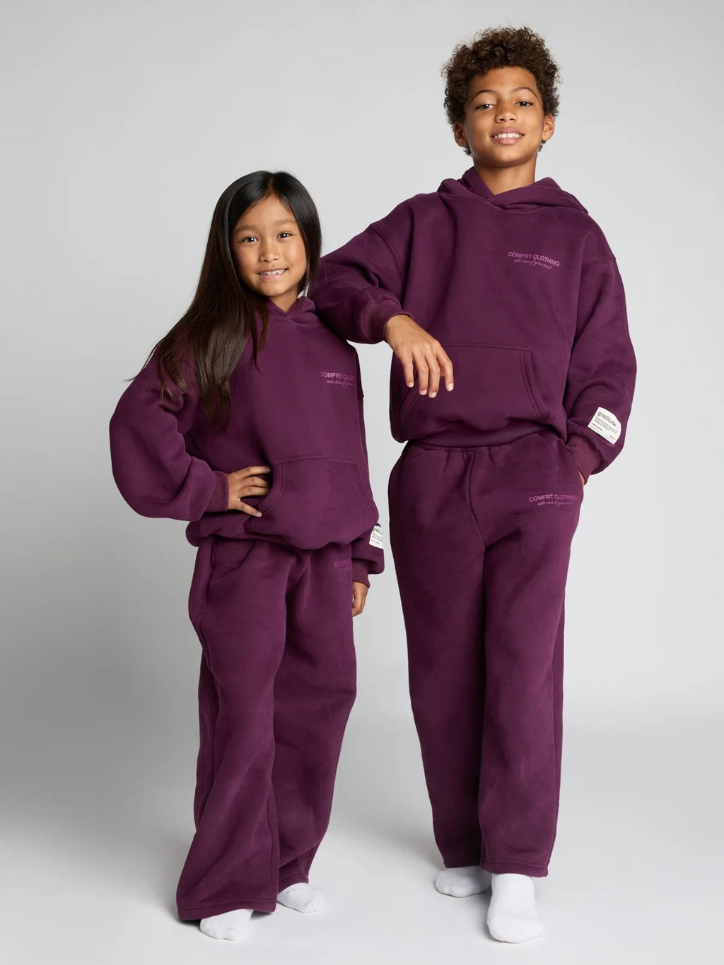 Kids' Hoodie - Plum