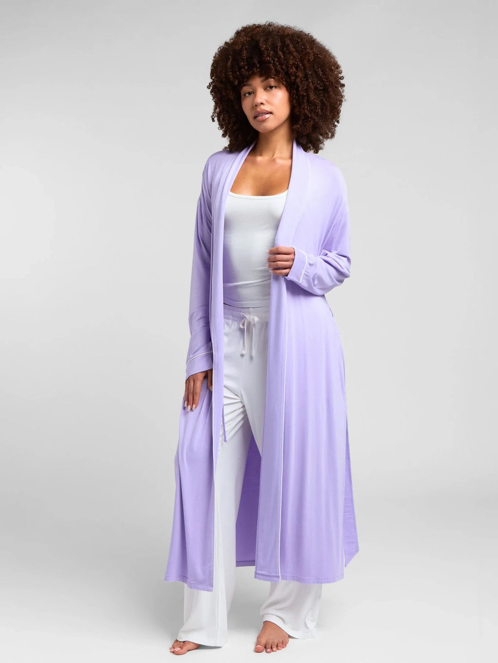 Lounge Robe - Lavender