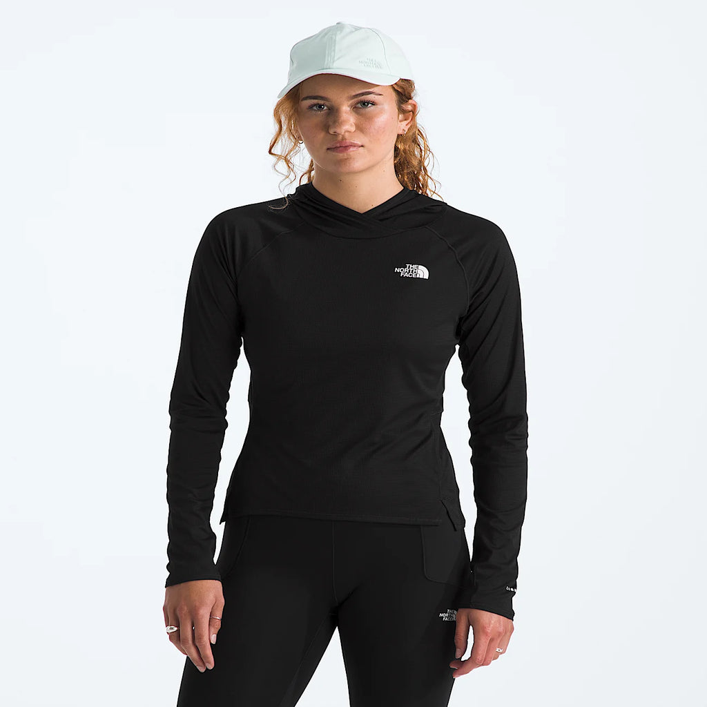 Women's Lightweight Running Hoodie - Black