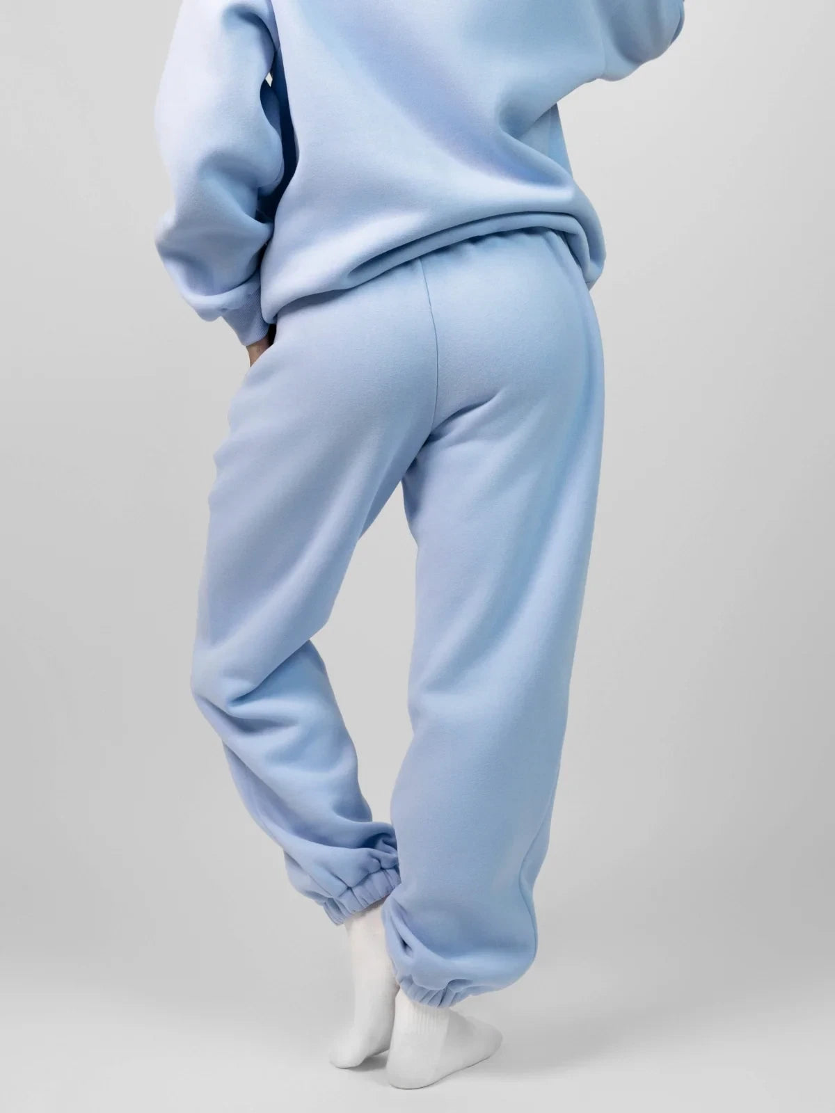 Pastel Jogger Sweatpants - Baby Blue