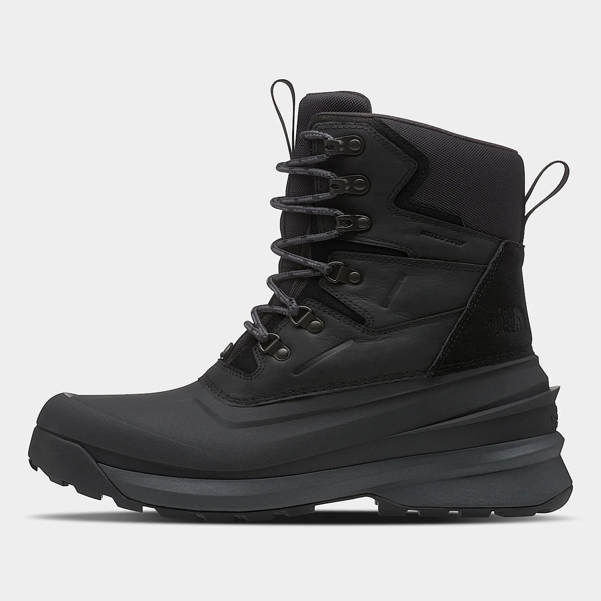 Men's Waterproof Snow Boots - Black