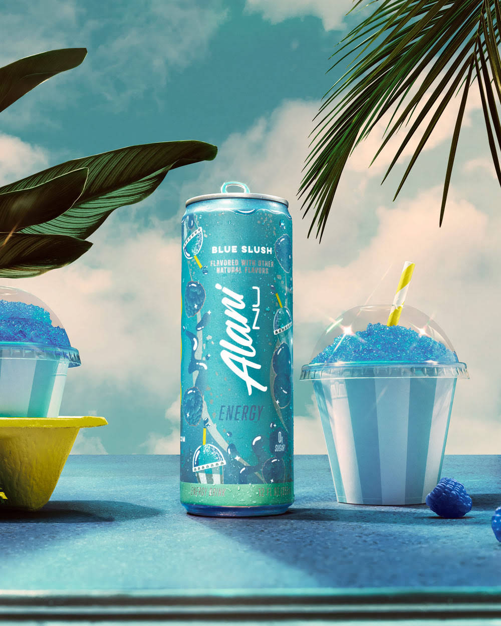Zero Sugar Energy Drink - Blue Raspberry Slush