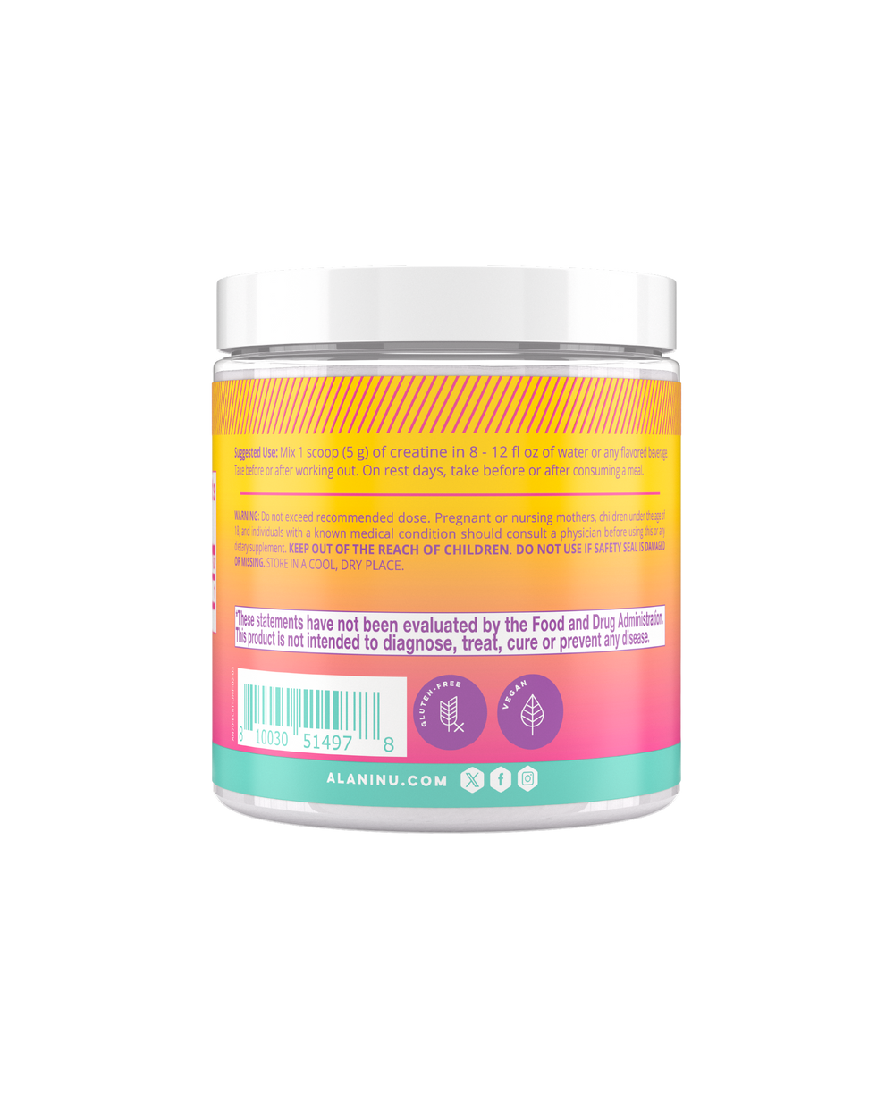 Unflavored Creatine Powder