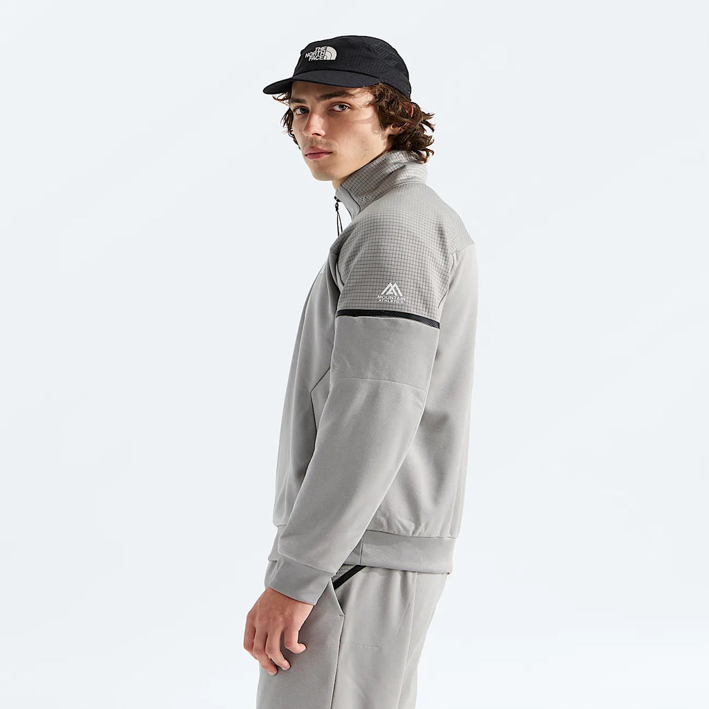 Men's Quarter-Zip Fleece Pullover - Stone