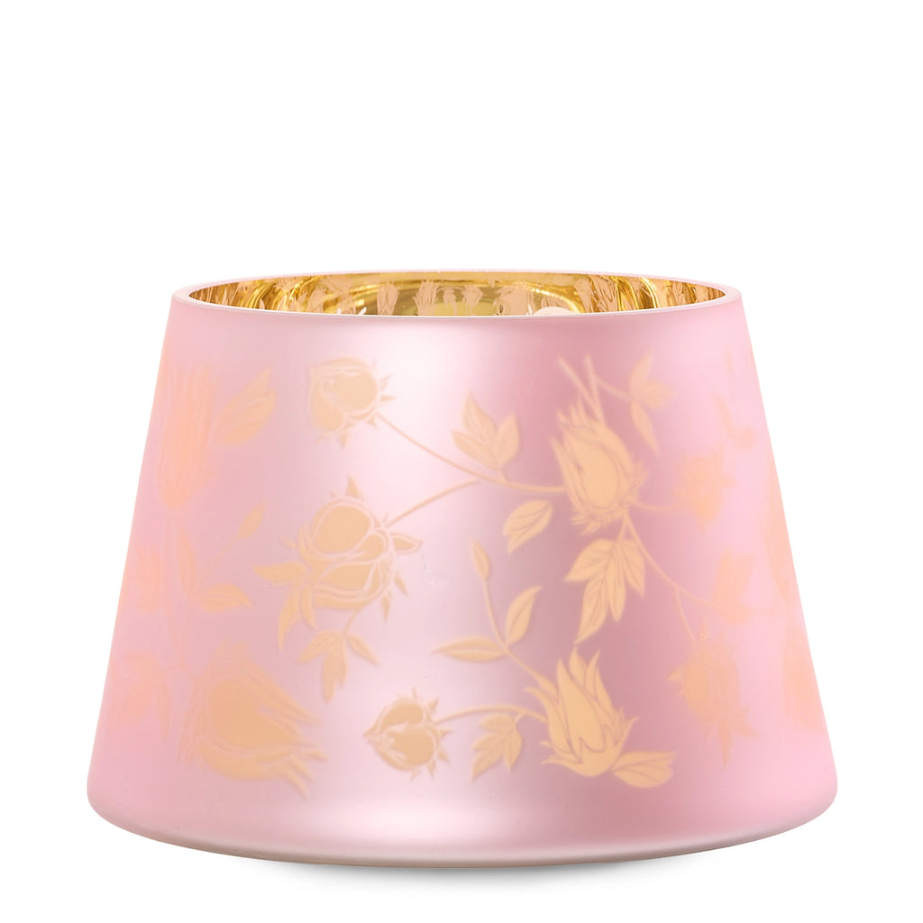 Etched Jar Candle Shade