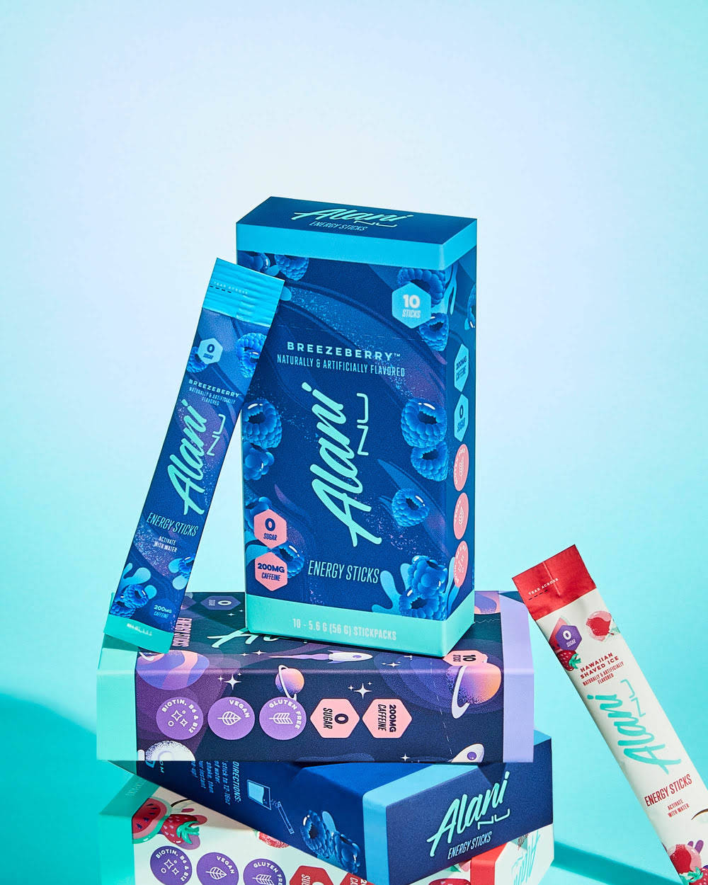Energy Drink Mix Sticks - Breezeberry