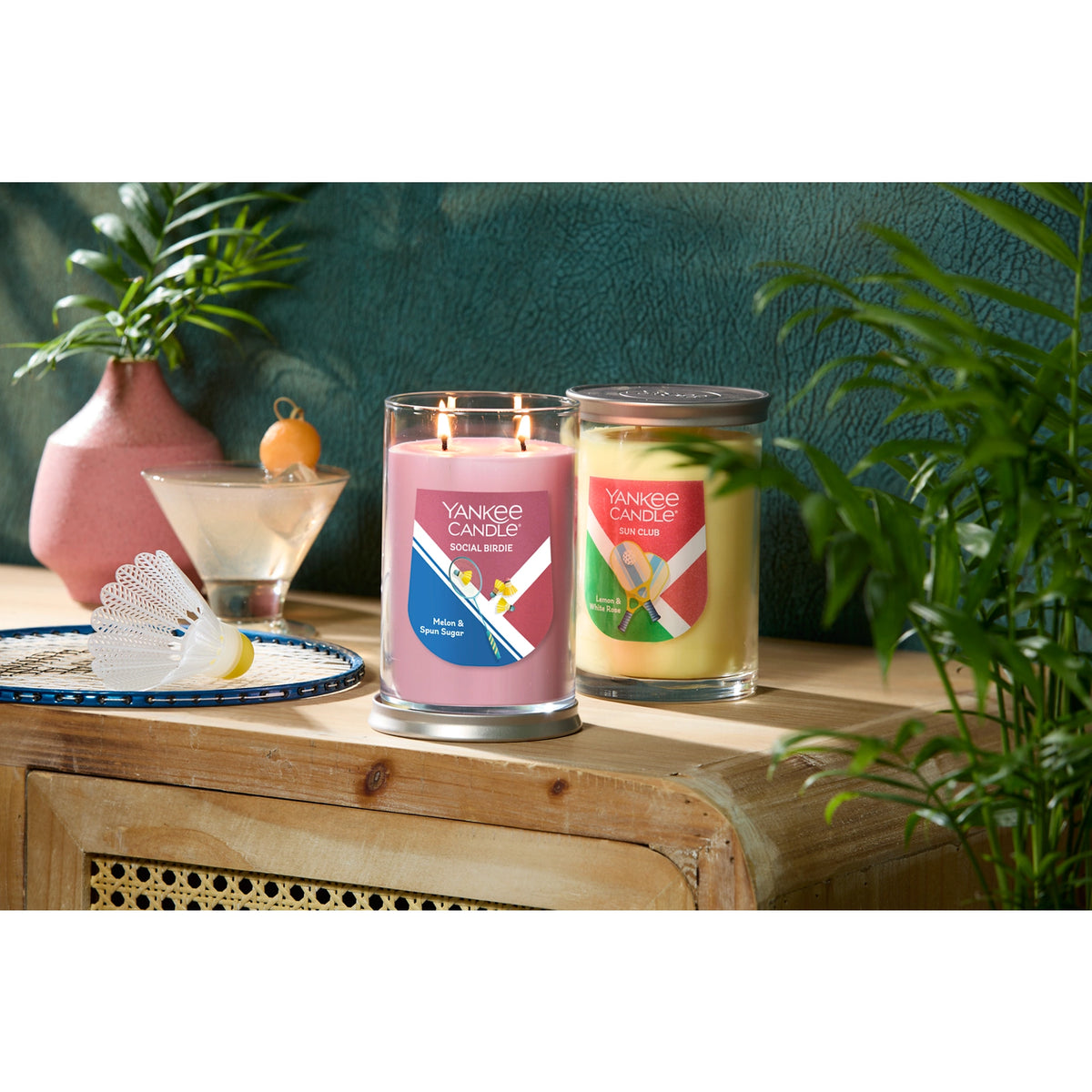Large Tumbler Scented Candle - Melon Sugar