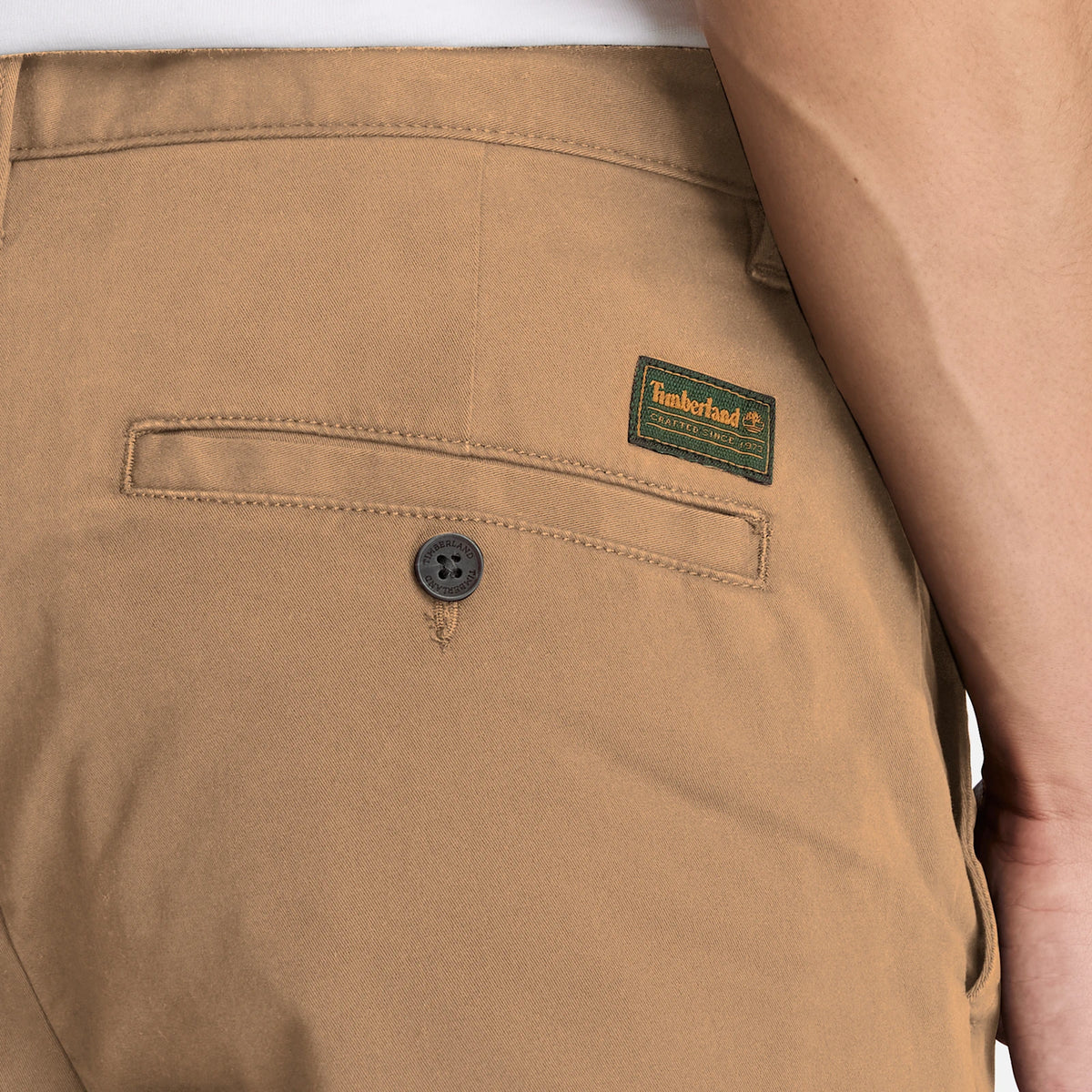 Men's Straight Twill Chino Pants