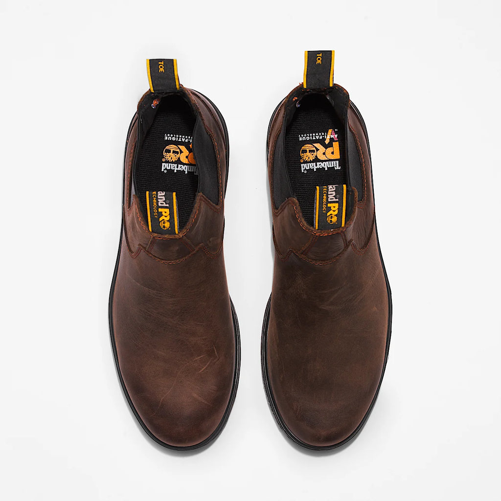 Men's Soft-Toe Slip-On Work Boot
