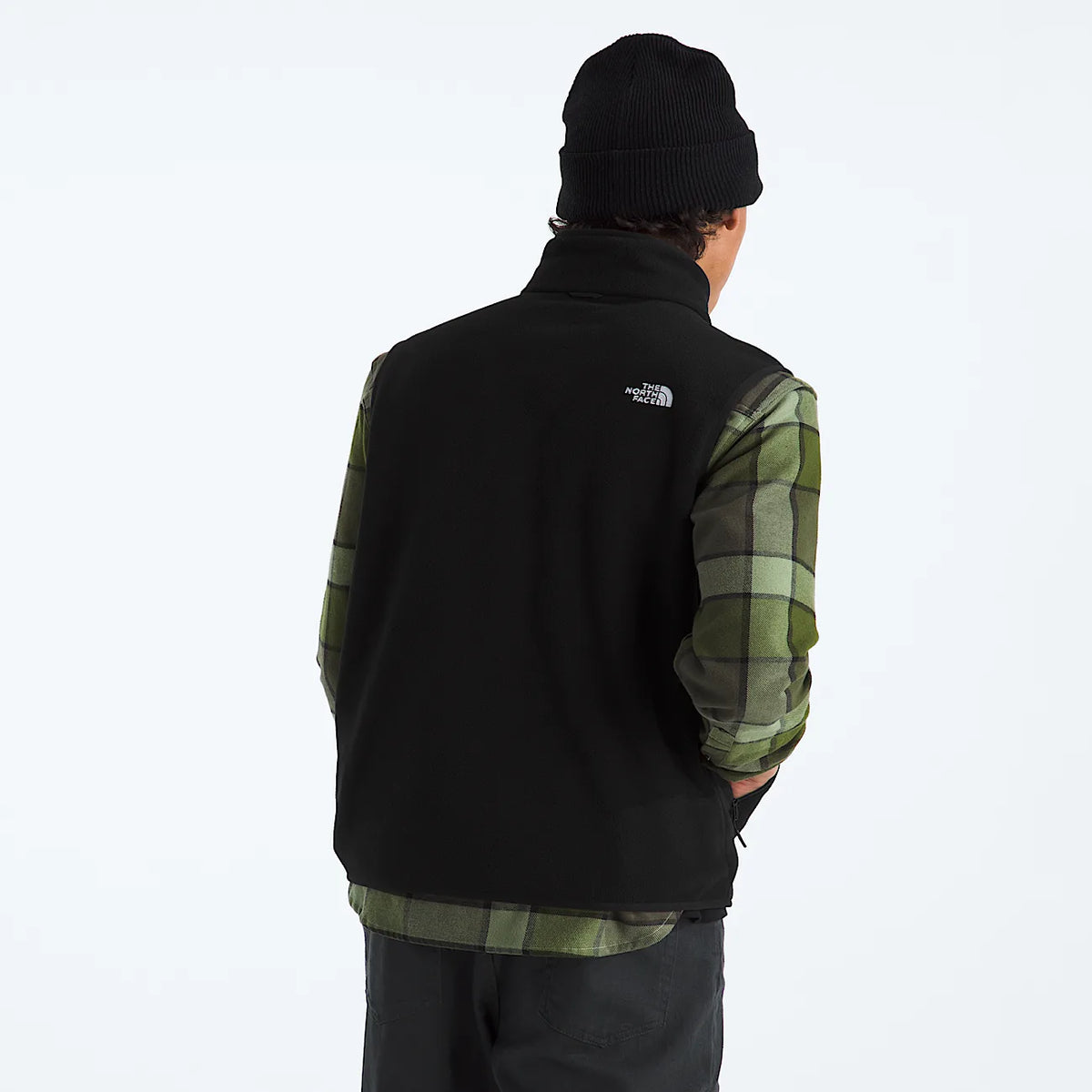 Men's Full-Zip Fleece Vest - Black