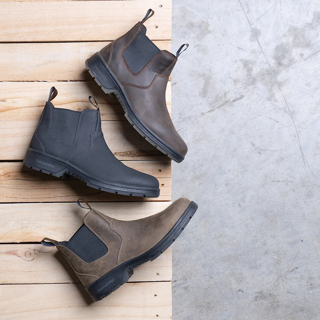 Men's Soft-Toe Slip-On Work Boot