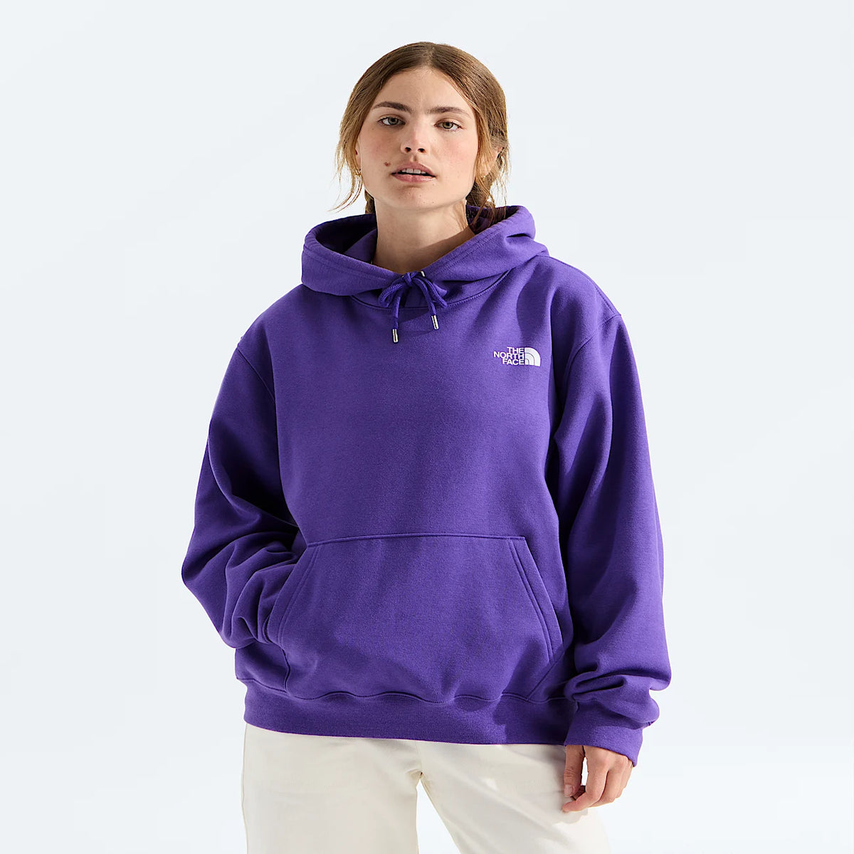 Unisex Relaxed-Fit Hoodie - Purple