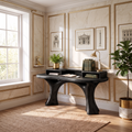 Minimalist Working Desk With Clean Frame And Natural Grain Surface For Office