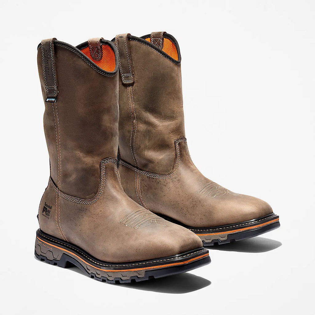Men's Waterproof Pull-On Work Boot