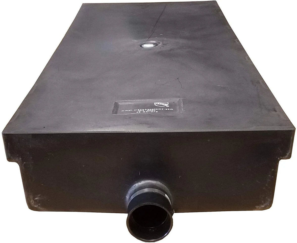 Class A Customs RV Black Water Holding Tank, 40 Gallon, 56.50 x 24.50 x 9 - WT-4000