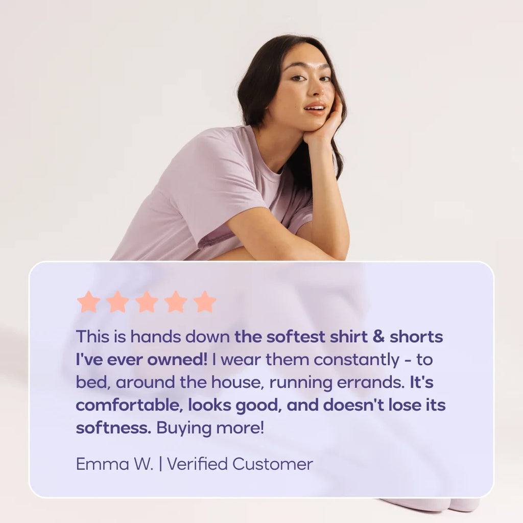 Cooling Sleep T-Shirt - Lavender