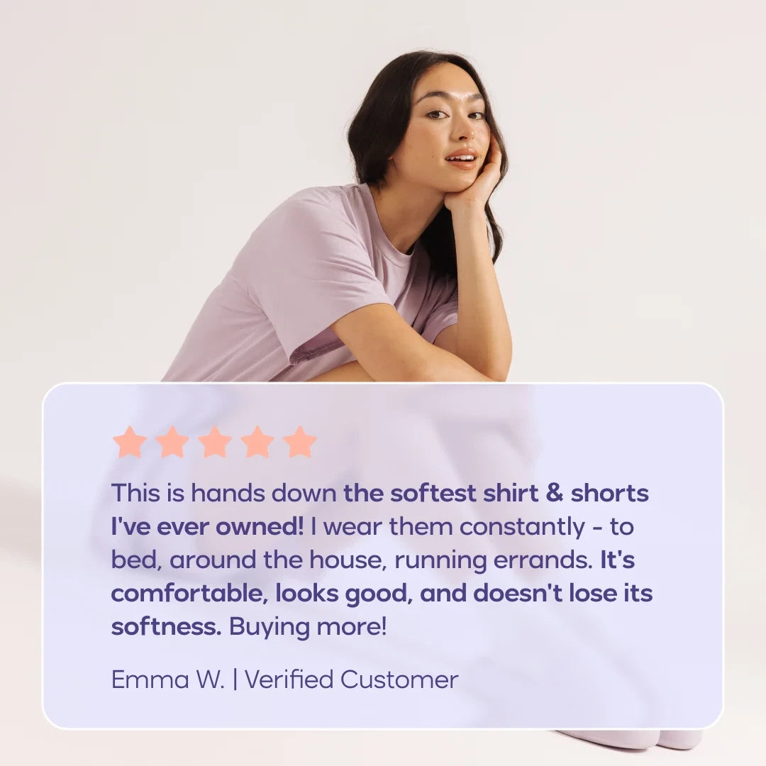 Cooling Sleep T-Shirt - Lavender