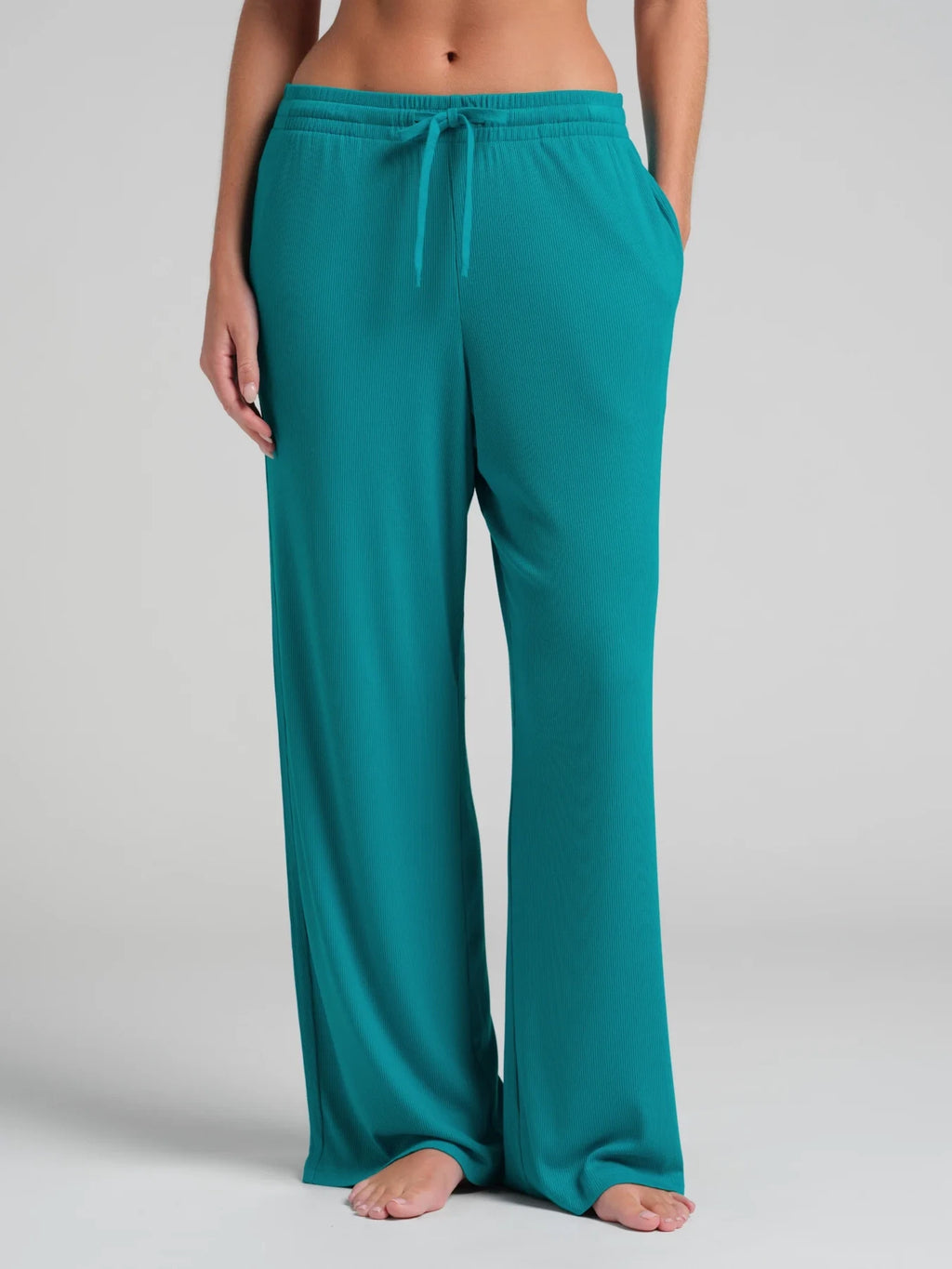 Ribbed Contour Lounge Pants - Allure