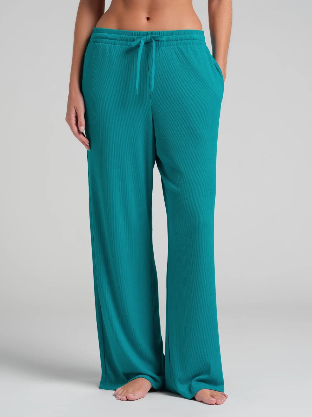 Ribbed Contour Lounge Pants - Allure