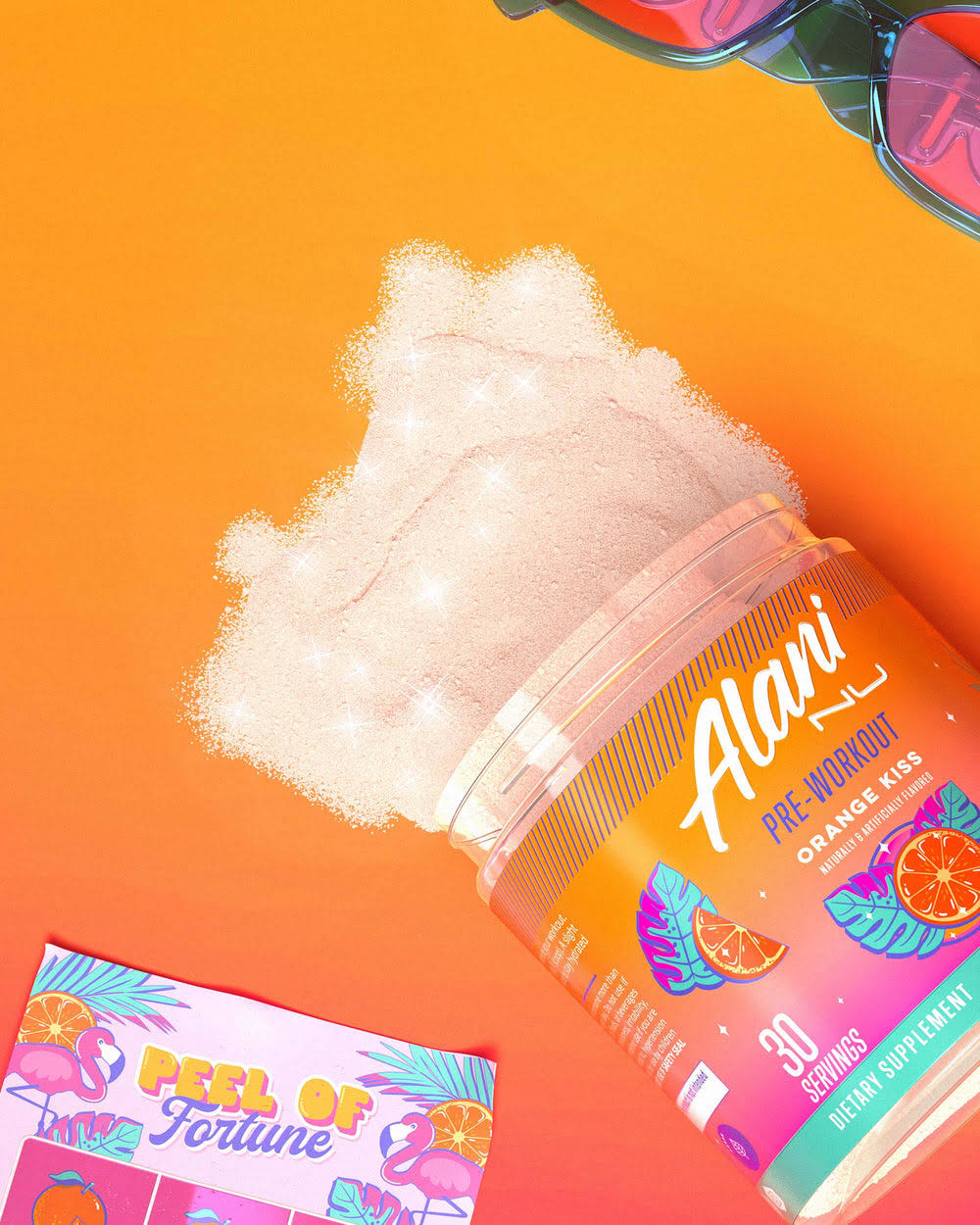 Sugar-Free Pre-Workout Powder - Orange