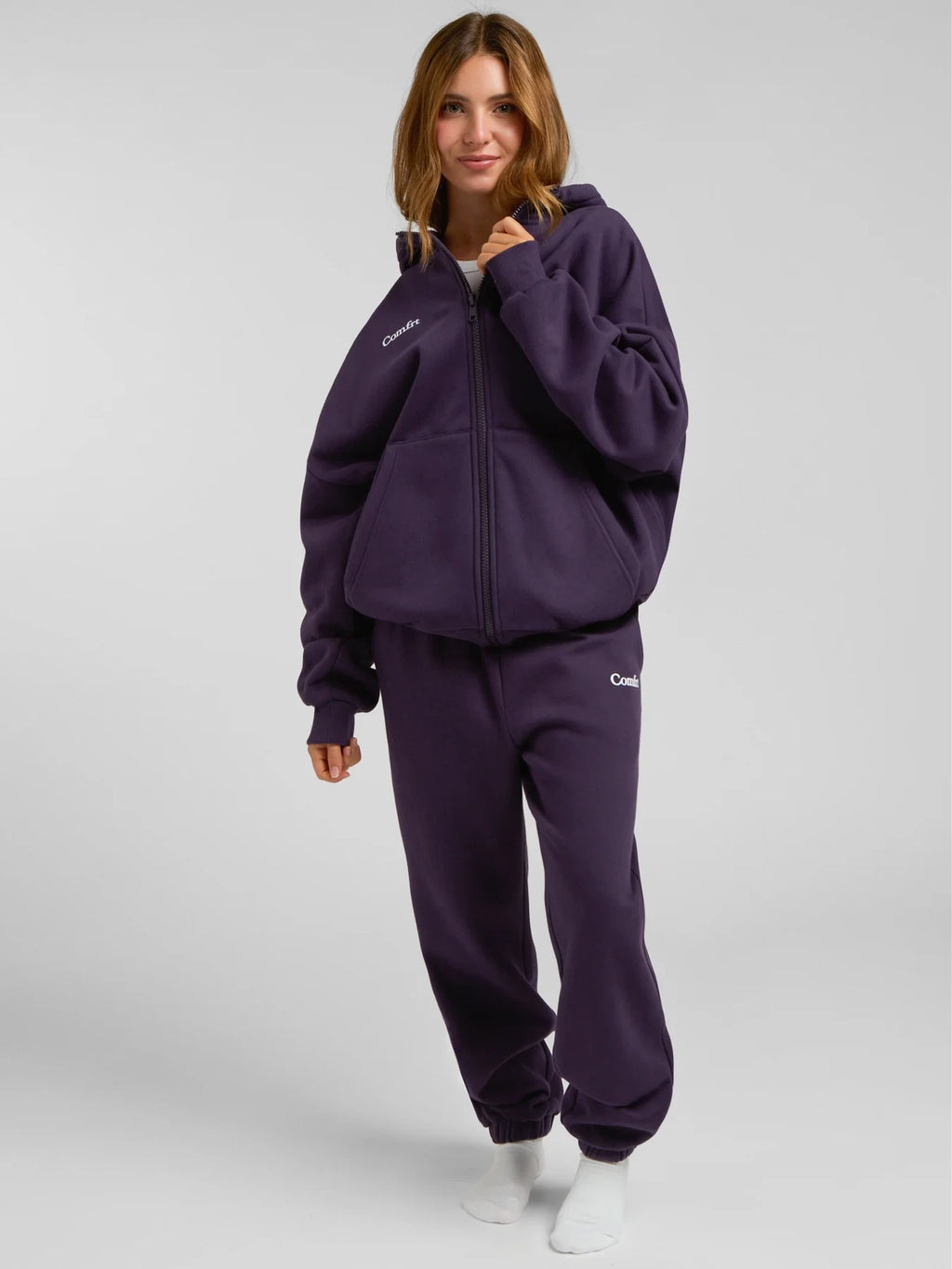 Jogger Sweatpants - Blackberry