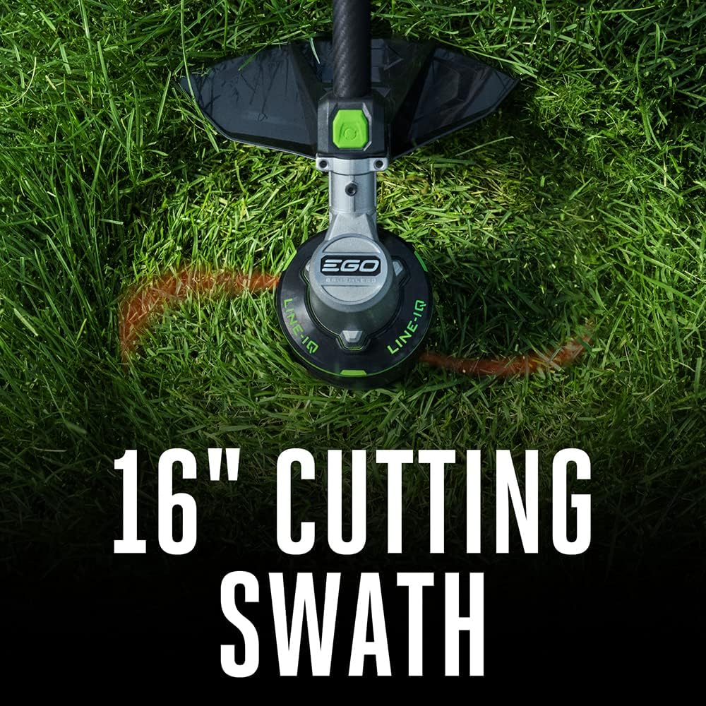 EGO Power+ 56-Volt 16-Inch Cordless String Trimmer With 4.0Ah And BA1400T 2.5Ah Batteries And 320W Charger - ST1623T