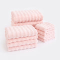 Textured Towel Set - Pink