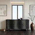 Modern Curved Front Sideboard For Foyer