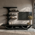 Contemporary Tree Form TV Console For Living Room Decor