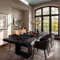 Rustic Live Edge Wood Dining Table For Dining Room