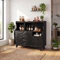 Mid Century Liquor Cabinet With Storage Living Room