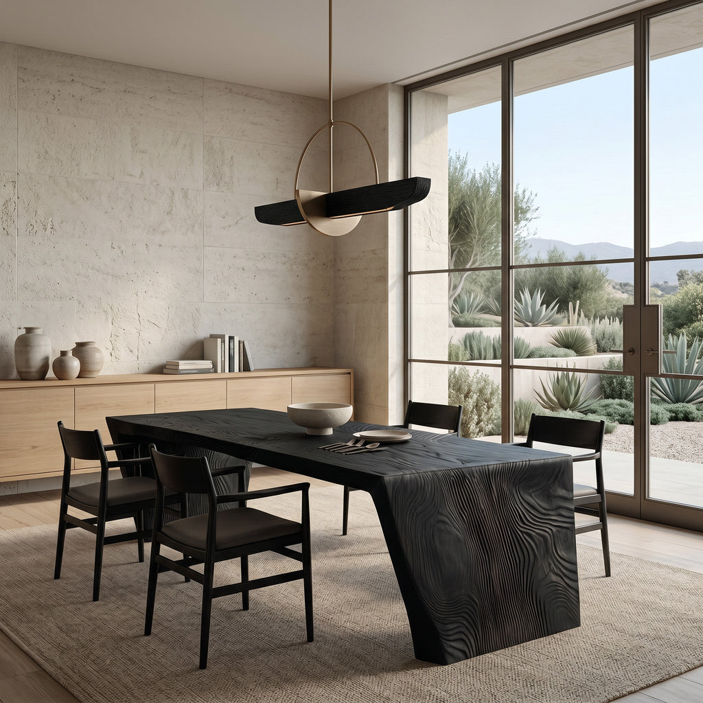 Modern Carved Dining Table For Luxury Dining Room