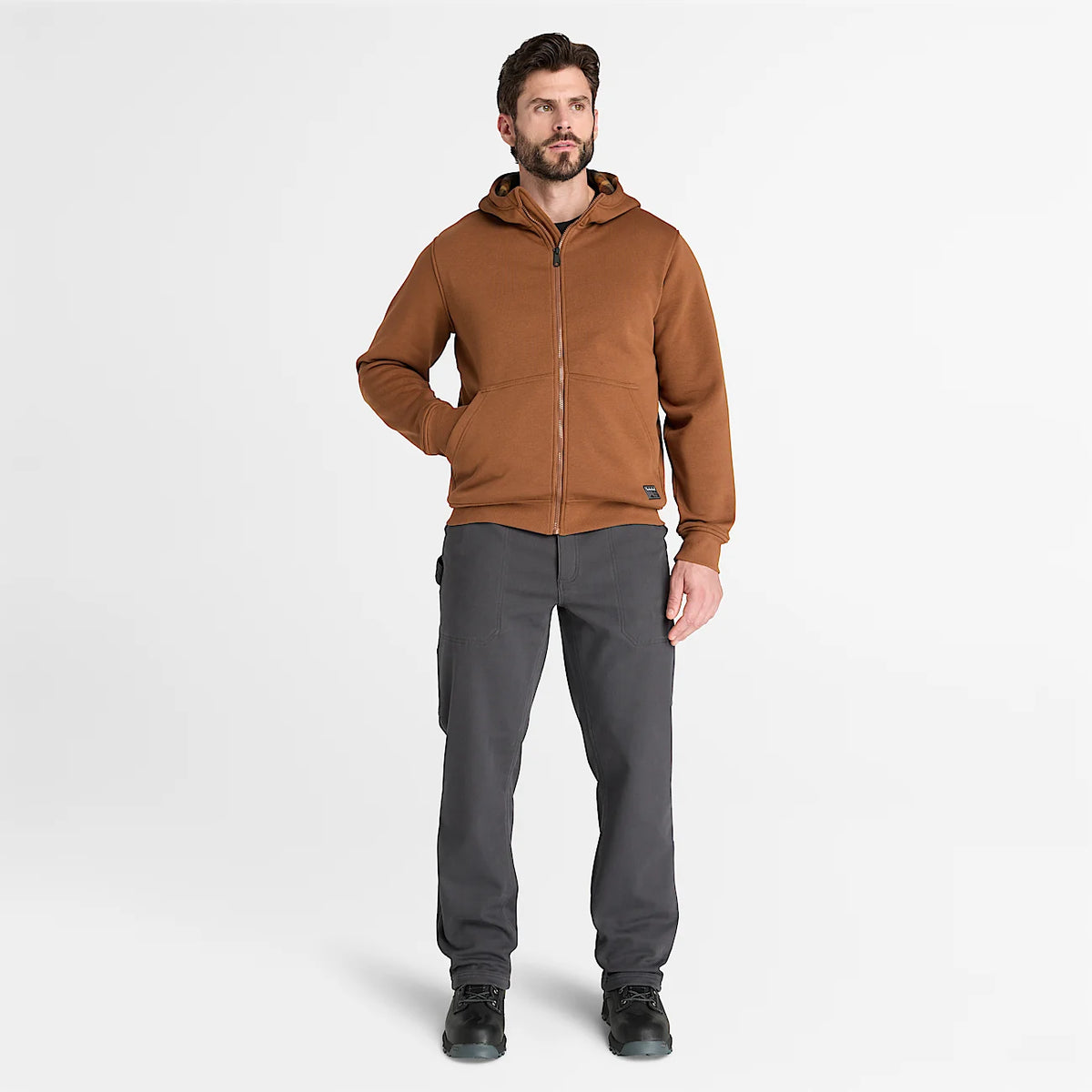 Men's Fleece-Lined Hooded Sweatshirt