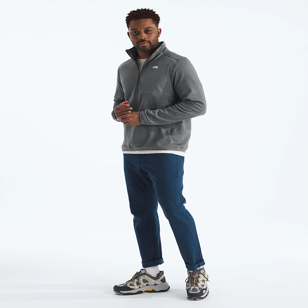 Men's Fleece Quarter-Zip Pullover - Gray