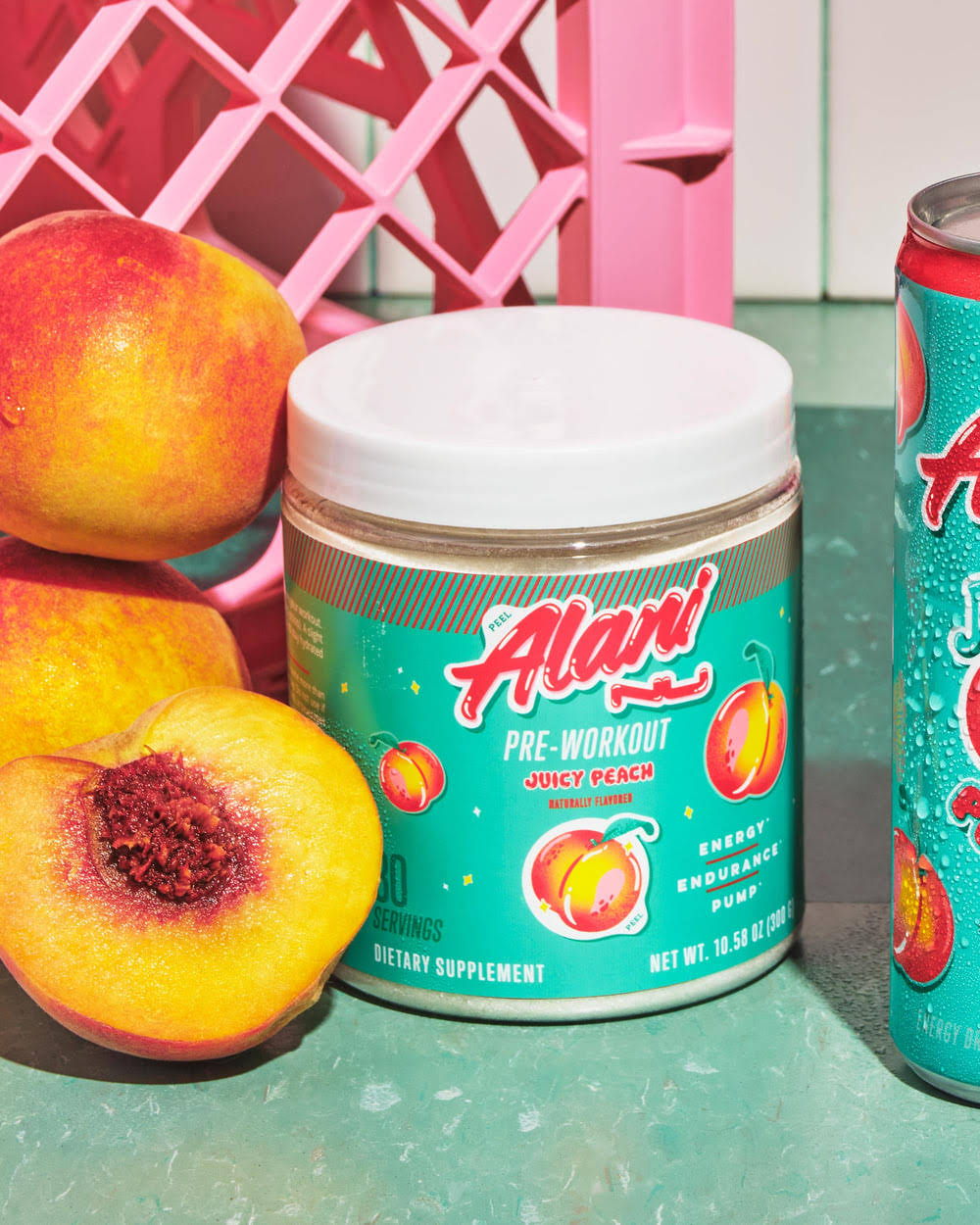 Pre-Workout Powder - Peach