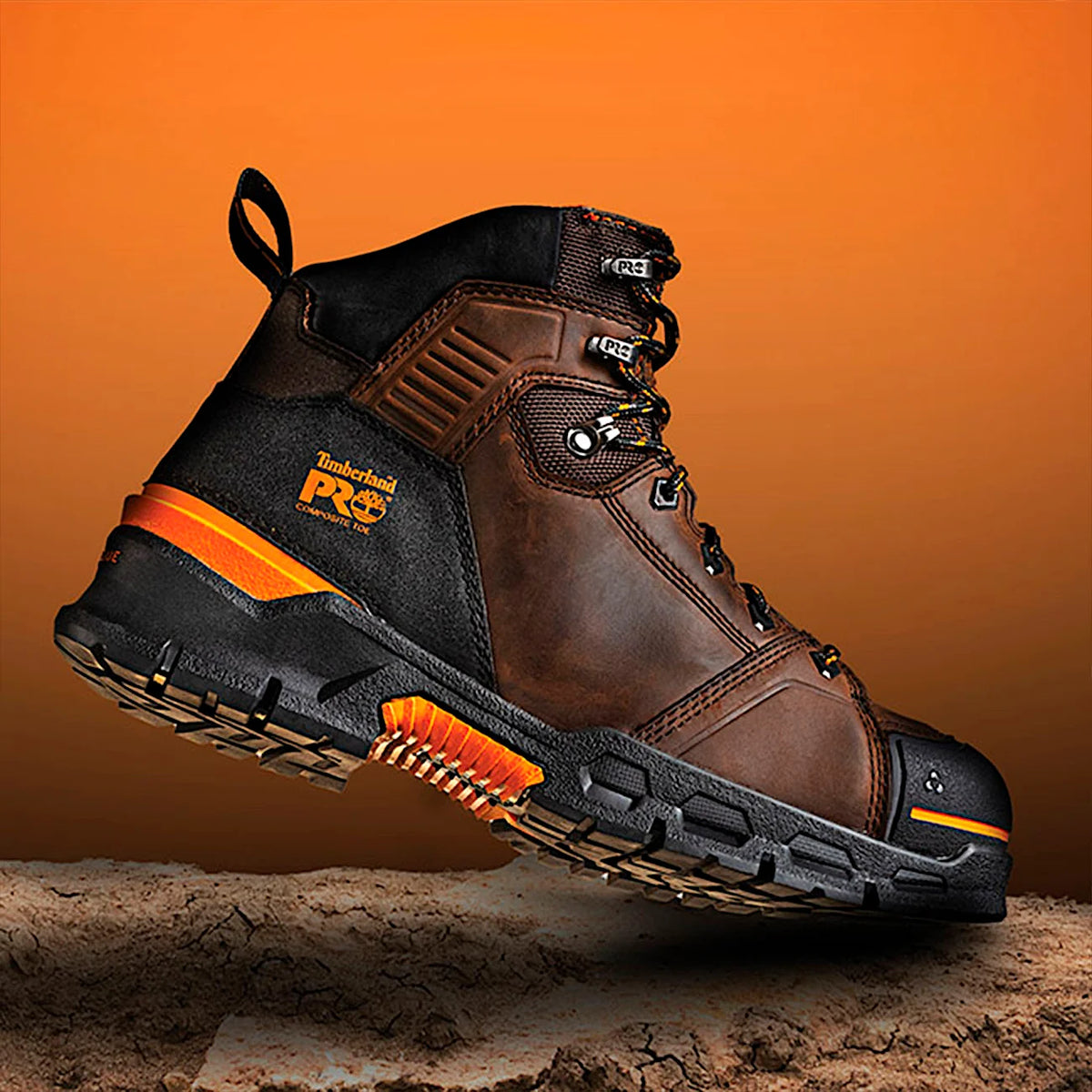 Men's 6-Inch Waterproof Composite Toe Work Boot