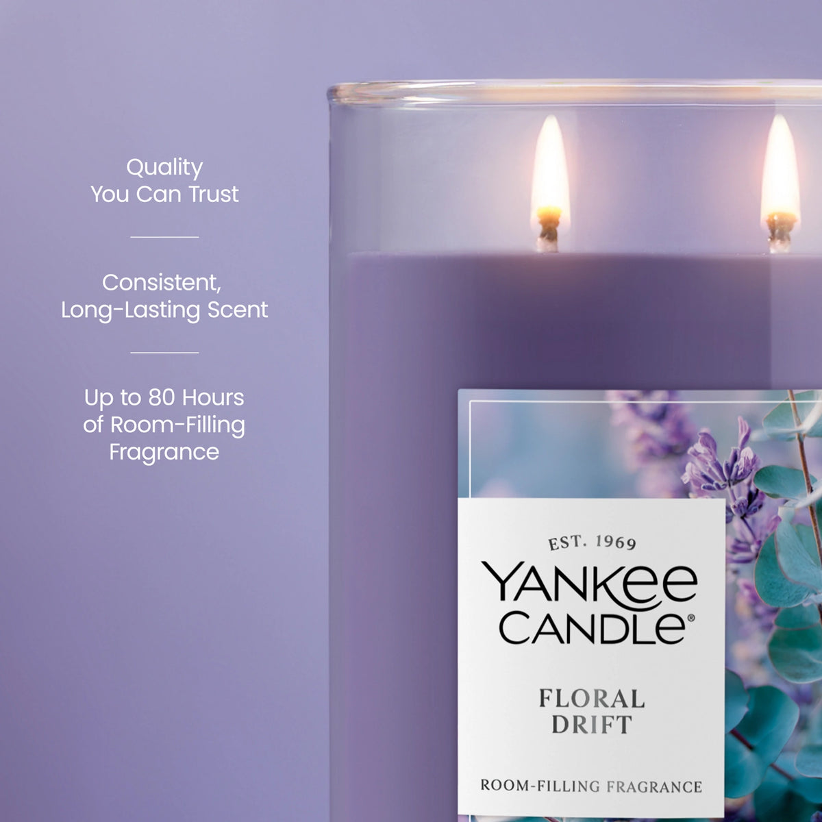 Large Tumbler Candle - Floral Drift