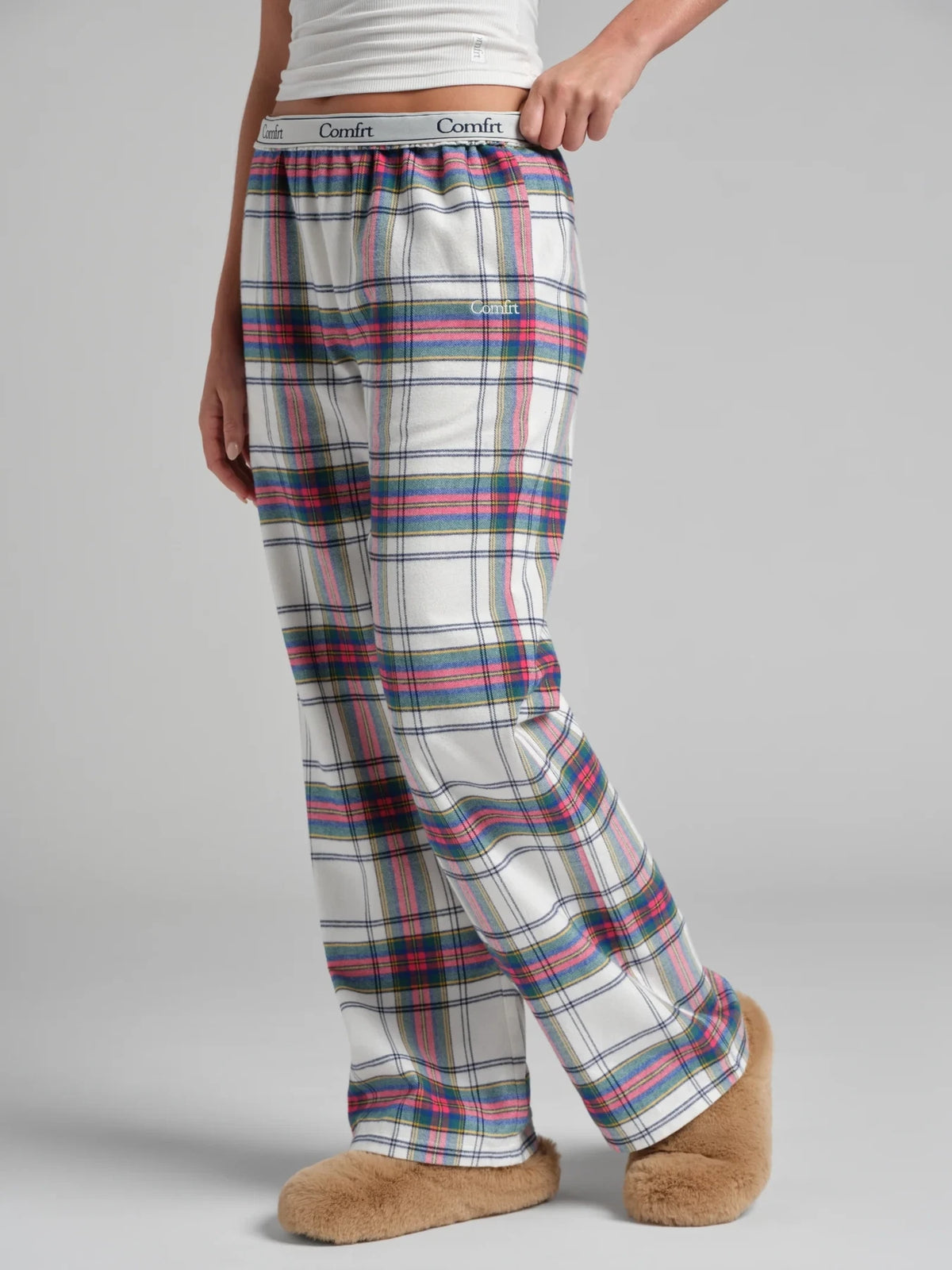 Flannel Pajama Pants - Fireside Plaid