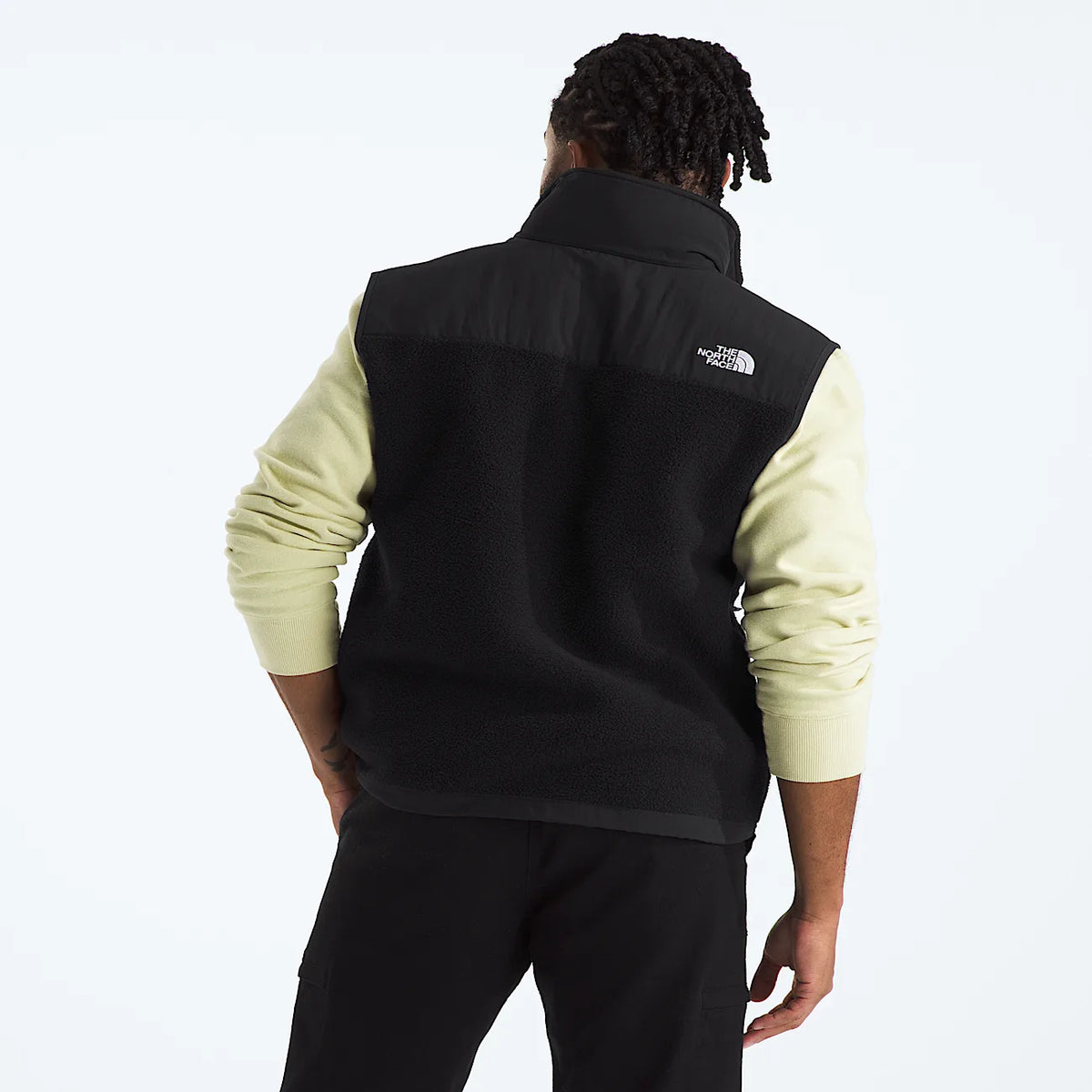 Men's Full-Zip Fleece Vest - Black