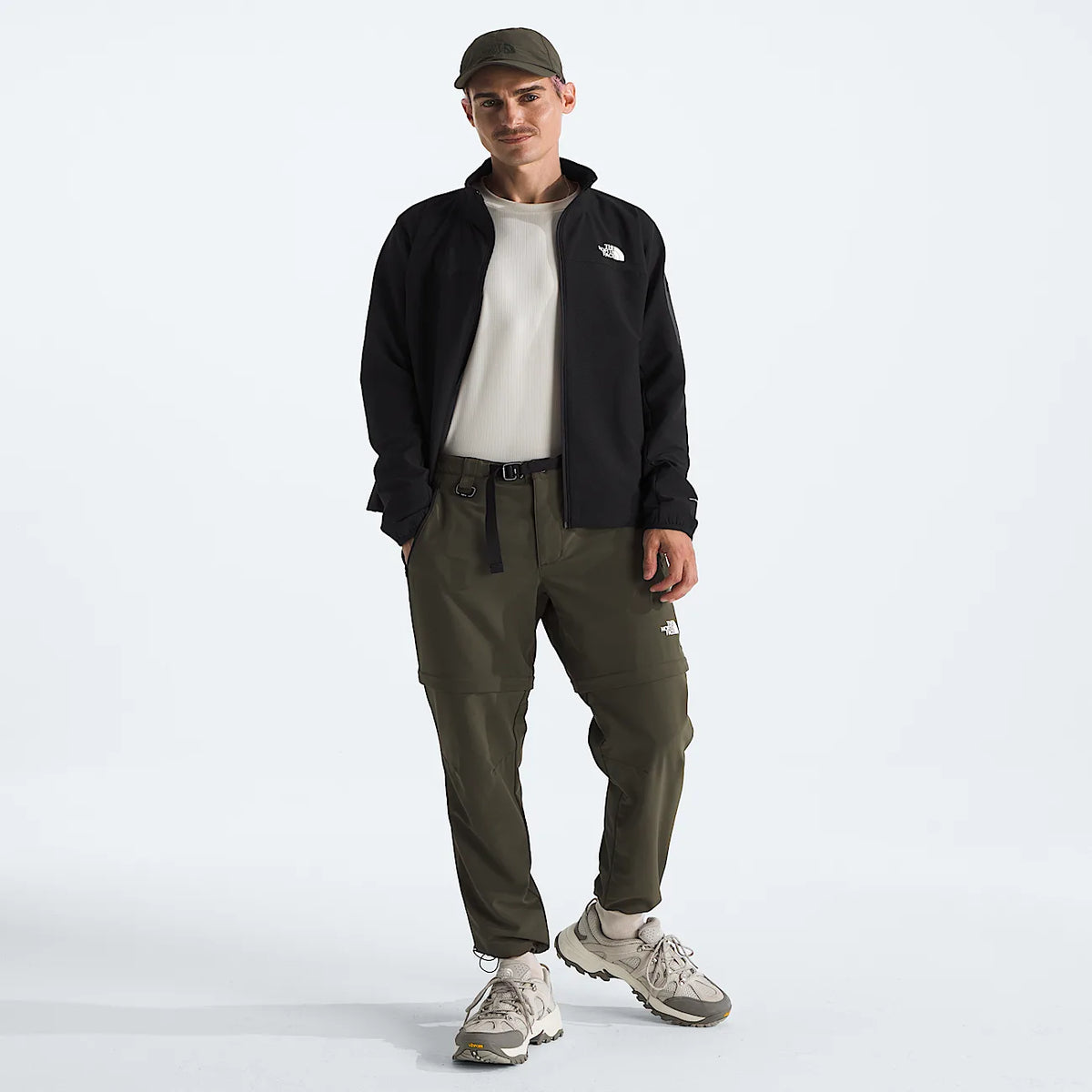 Men's Lightweight Hiking Jacket - Black