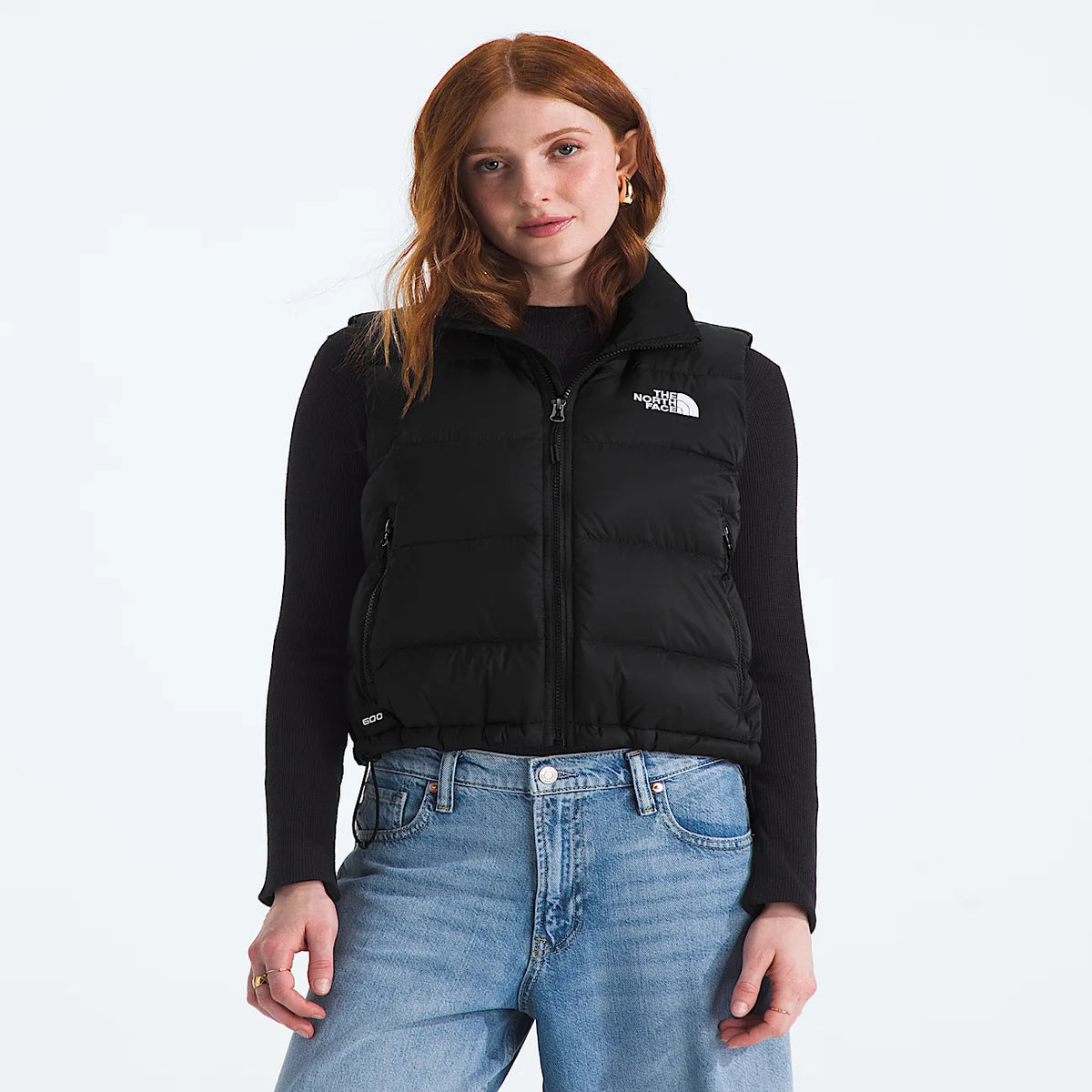 Women's Down A-Line Vest - Black