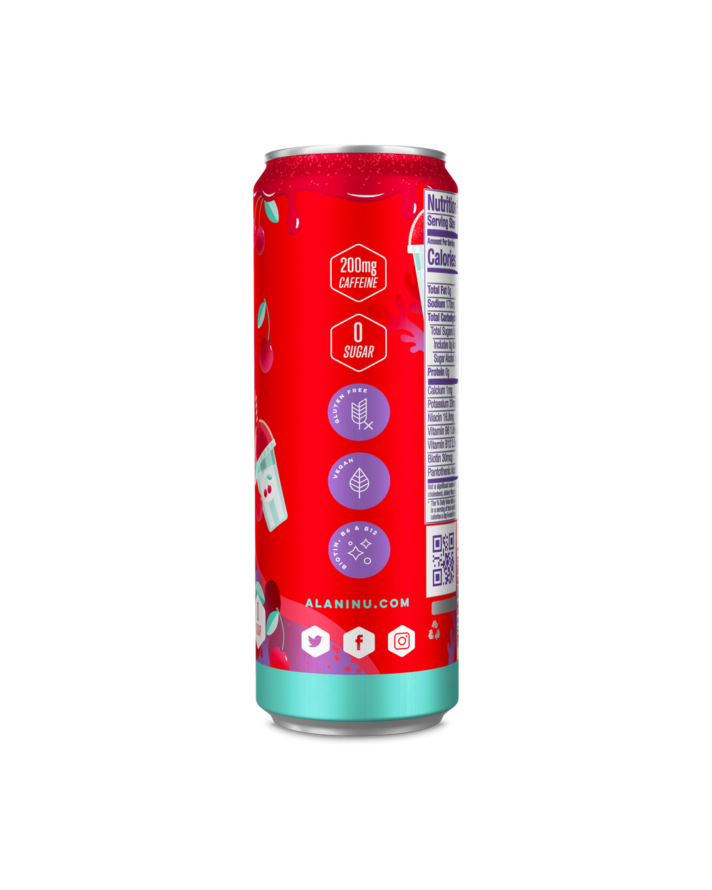 Zero Sugar Energy Drink - Cherry Slush
