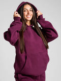 Pullover Hoodie - Plum