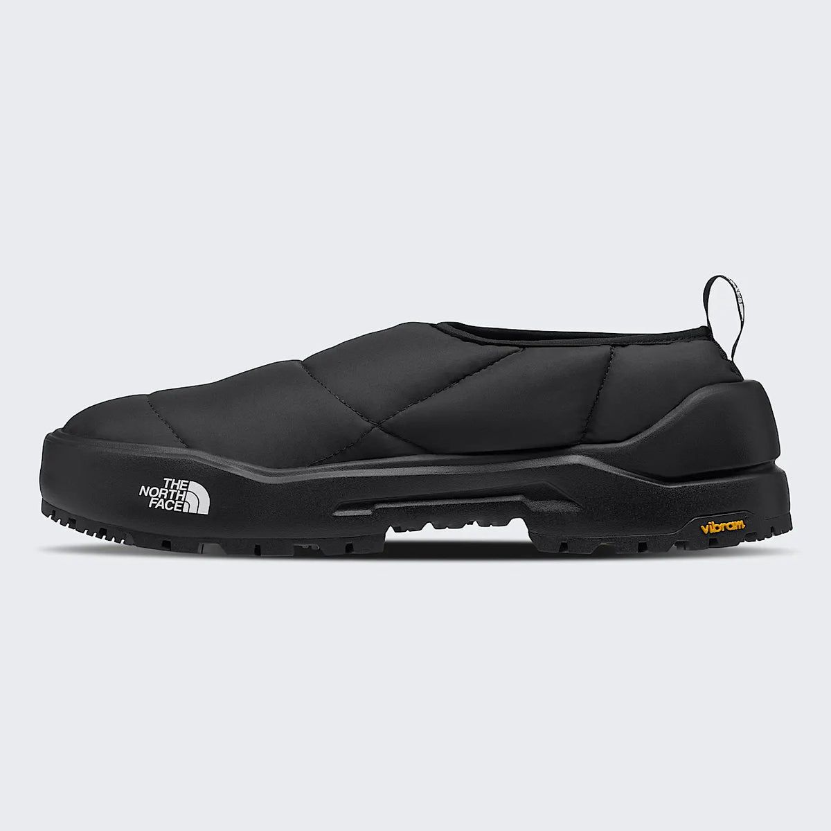 Insulated Slip-On Mules - Black